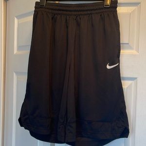 Nike men’s black athletic shorts.